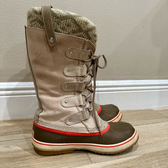 Joan of Arctic SOREL knit boot 9.5 women’s waterproof - Picture 1 of 6